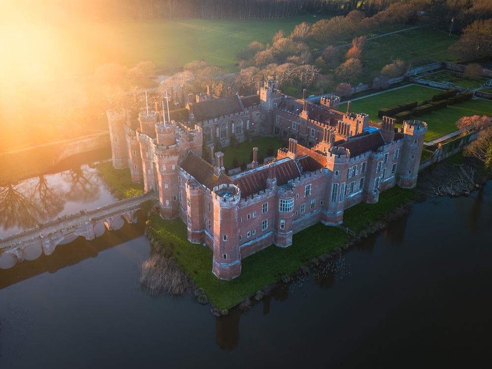 herstmonceux-castle-drone
